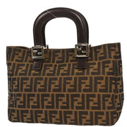 Fendi Brown Zucca Handbag 2119/26693/018 187008