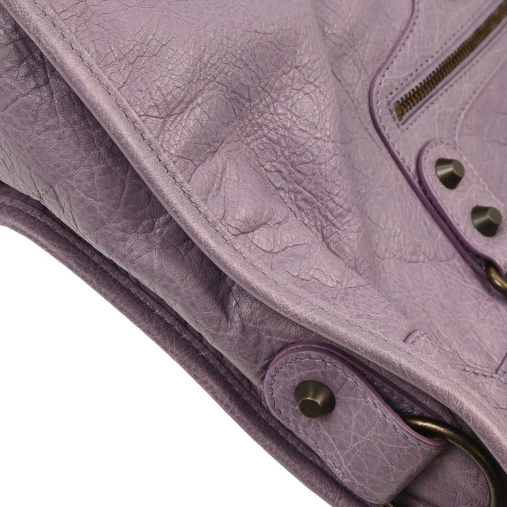 Balenciaga Purple The City Handbag 115748.5425.527276 187011