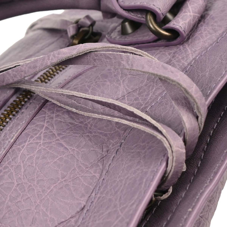 Balenciaga Purple The City Handbag 115748.5425.527276 187011