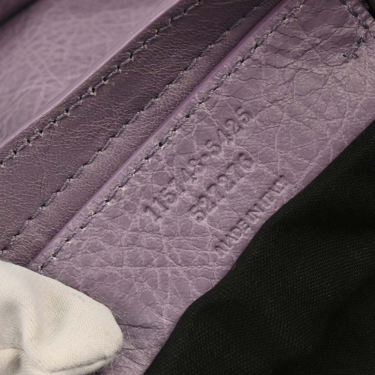 Balenciaga Purple The City Handbag 115748.5425.527276 187011