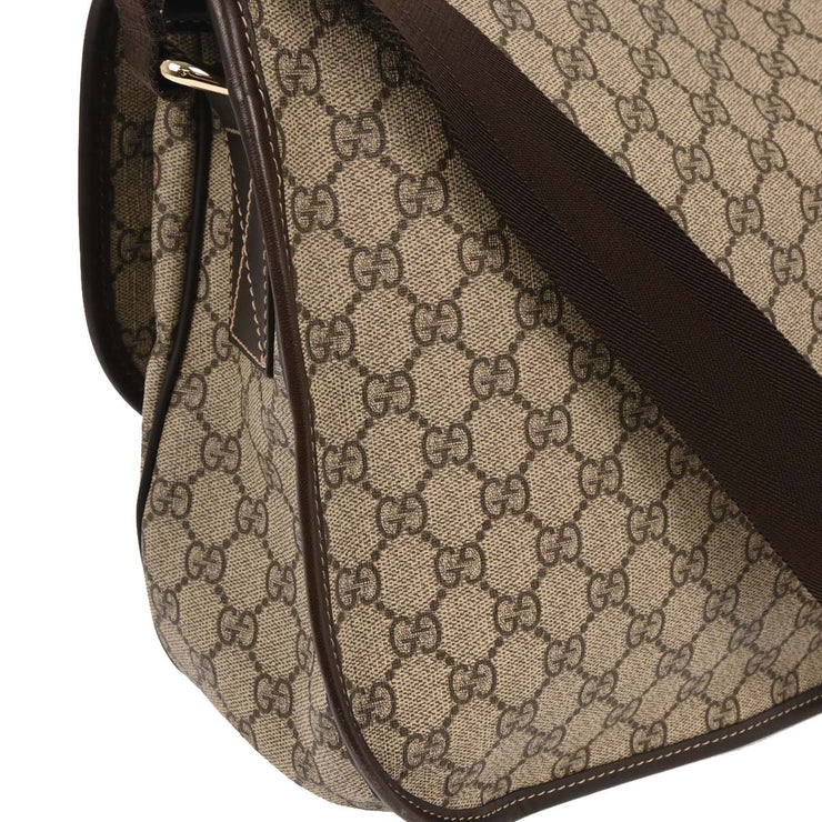 Gucci Brown GG Supreme Messenger Bag 201732 520981 187015