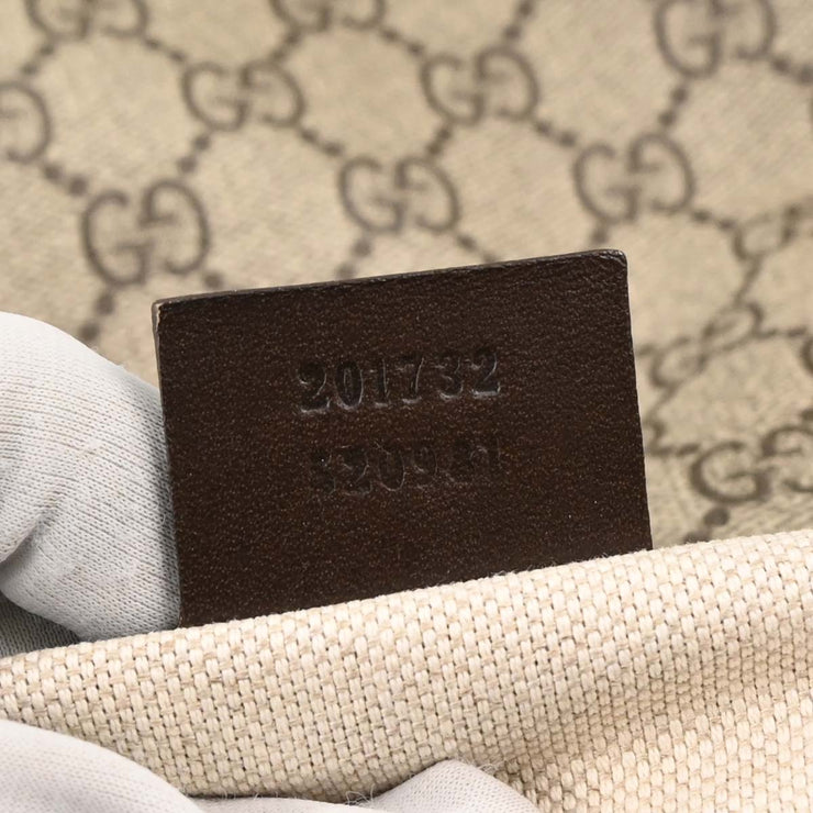 Gucci Brown GG Supreme Messenger Bag 201732 520981 187015