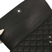 Chanel Black Calfskin Coco Handle 2way Handbag 187018