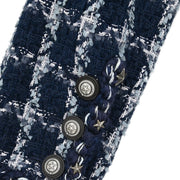 Chanel Single Breasted Jacket Navy P49462V36376 #40 187030