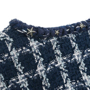 Chanel Single Breasted Jacket Navy P49462V36376 #40 187030