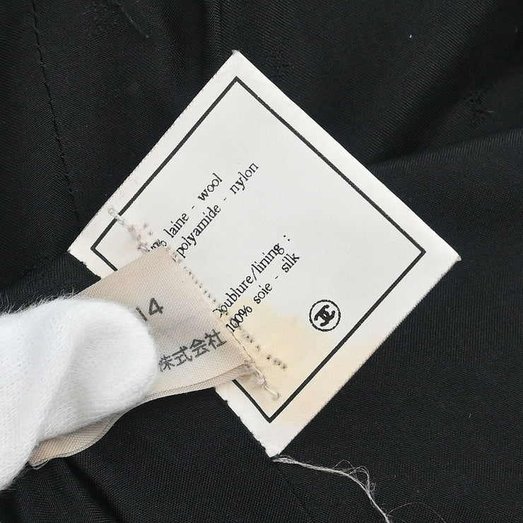 Chanel Single Breasted Jacket Purple 94A #42 187032