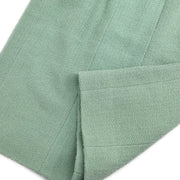 Chanel Setup Suit Jacket Skirt Mint Green 94A #40 187034