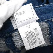 Chanel Denim Halter Dress Indigo 07C #36 187037