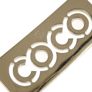 Chanel Rhinestone Chain Belt Gold 02P 187039