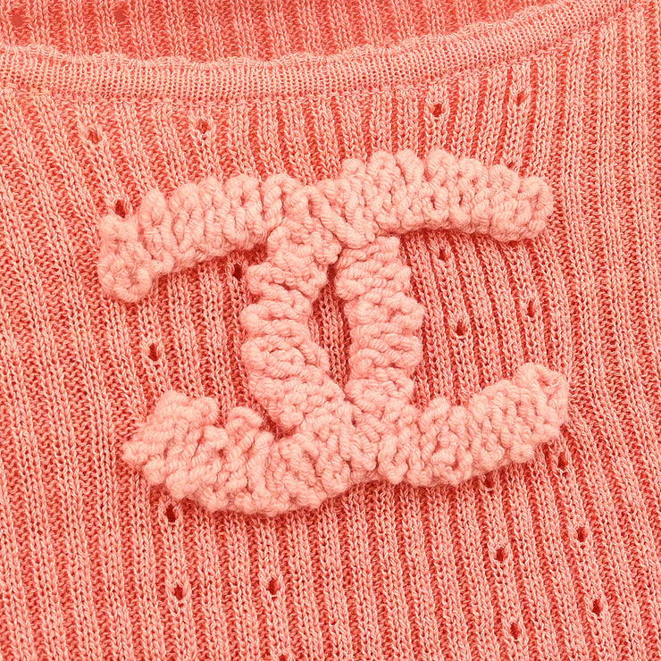 Chanel Short Sleeve Top Pink 09P #38 187041