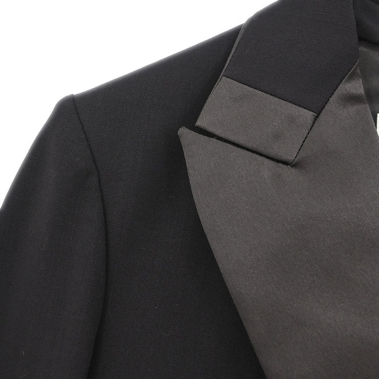 Christian Dior Single Breasted Jacket Black 1A12021147 #38 187042