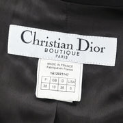 Christian Dior Single Breasted Jacket Black 1A12021147 #38 187042