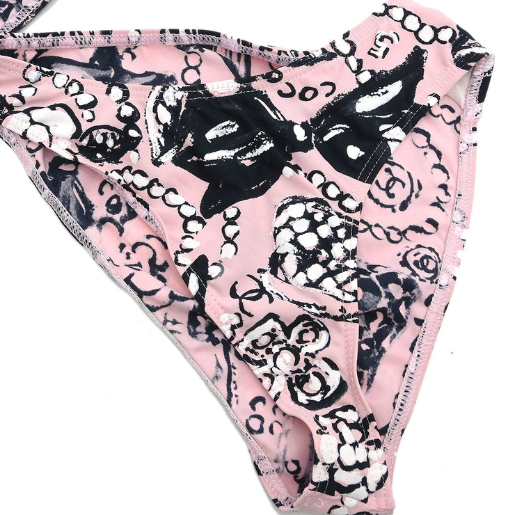 Chanel Swimwear Swimsuit Pink #34 187043
