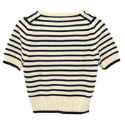 Chanel Short Sleeve Top White 03P #36 187045