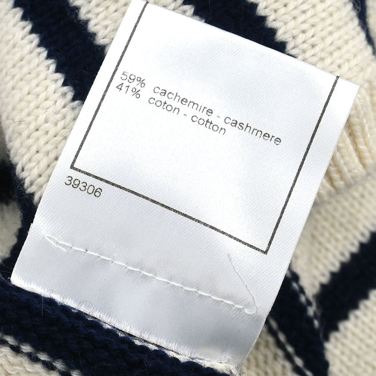 Chanel Short Sleeve Top White 03P #36 187045