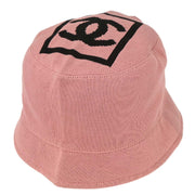 Chanel Sport Line Hat Pink #M Small Good 187047