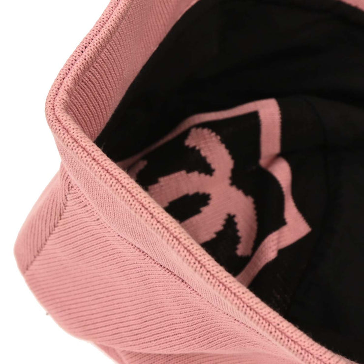 Chanel Sport Line Hat Pink #M Small Good 187047