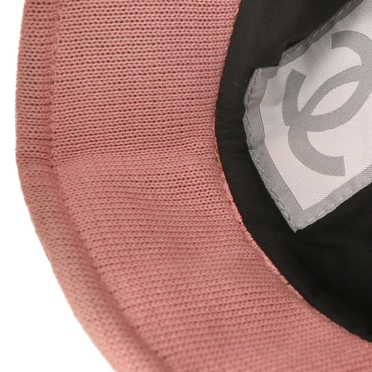 Chanel Sport Line Hat Pink #M Small Good 187047