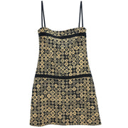 Chanel Camisole Dress Black 03P #38 187052