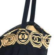 Chanel Camisole Dress Black 03P #38 187052