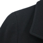 Chanel Single Breasted Jacket Black 95A #38 187054