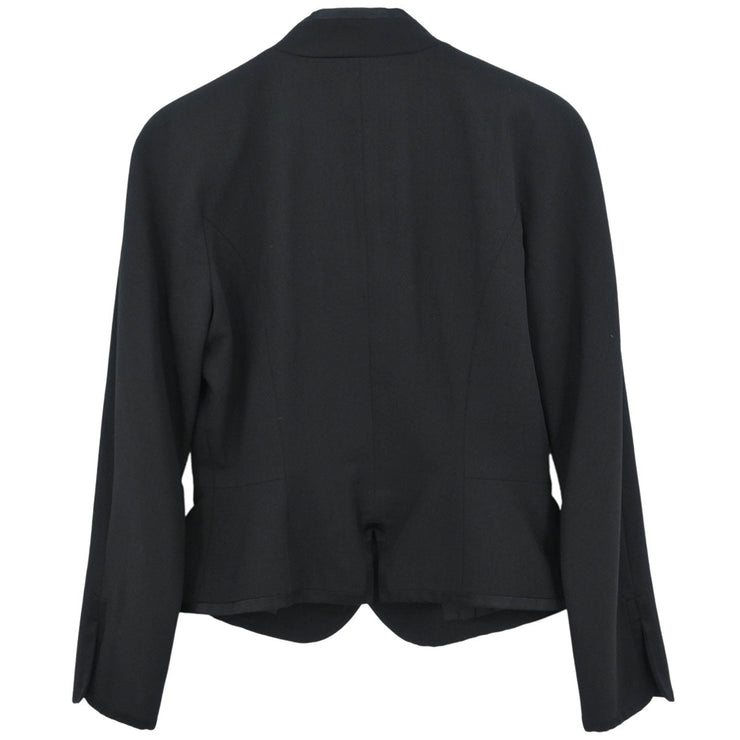 Christian Dior Double Breasted Jacket Black FWN6M05X0 #36-38 187057