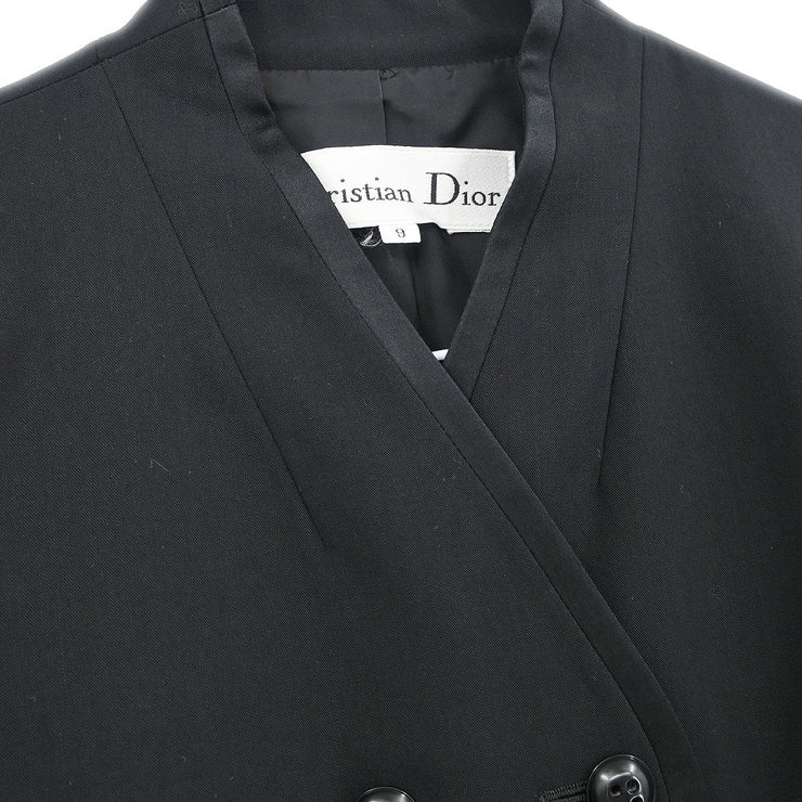 Christian Dior Double Breasted Jacket Black FWN6M05X0 #36-38 187057