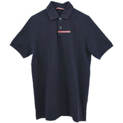Prada  Sport Polo Shirt Top Navy RN.98339-CN.34767 #S 187058