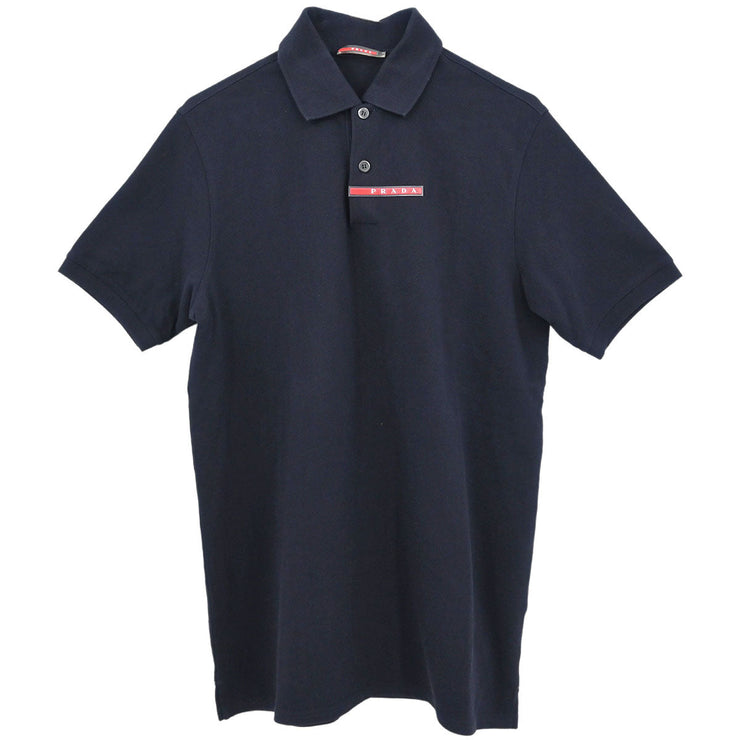 Prada  Sport Polo Shirt Top Navy RN.98339-CN.34767 #S 187058