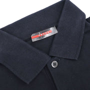 Prada  Sport Polo Shirt Top Navy RN.98339-CN.34767 #S 187058