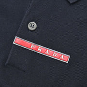 Prada  Sport Polo Shirt Top Navy RN.98339-CN.34767 #S 187058
