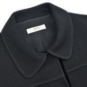 Prada Setup Suit Jacket Skirt Black RN.98339-CA.34767 #40 187059