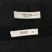 Prada Setup Suit Jacket Skirt Black RN.98339-CA.34767 #40 187059