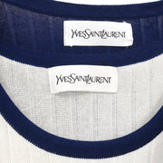 Yves Saint Laurent Setup Cardigan Dress Navy WD37-078 WMS7-079 #M 187061