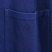 Yves Saint Laurent Setup Cardigan Dress Navy WD37-078 WMS7-079 #M 187061
