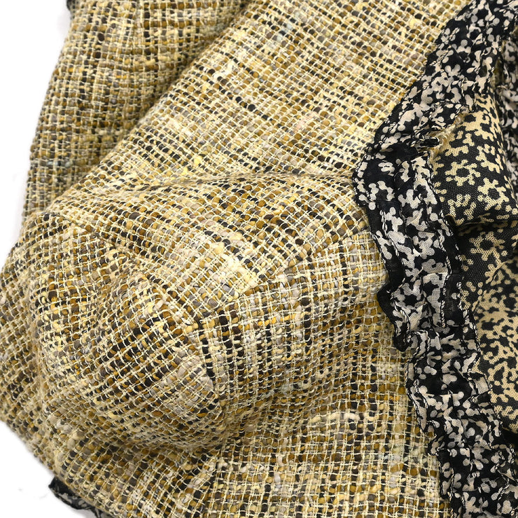 Chanel Collarless Jacket Beige 03P #36 187062