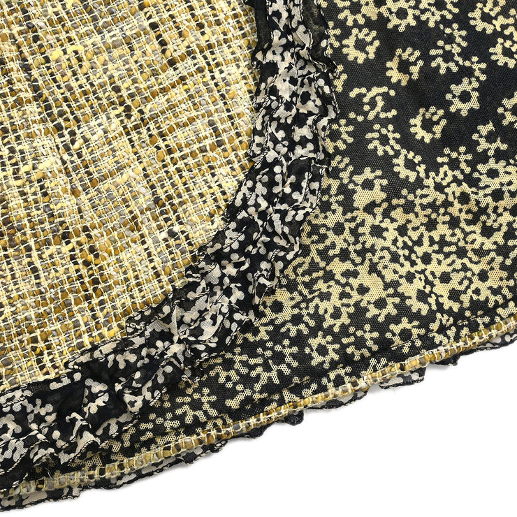 Chanel Collarless Jacket Beige 03P #36 187062