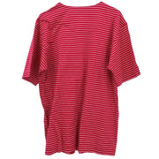 Yves Saint Laurent Short Sleeve Top Red N-18 #M 187064