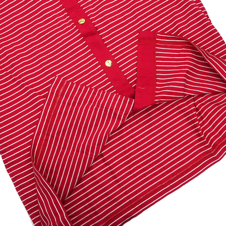 Yves Saint Laurent Short Sleeve Top Red N-18 #M 187064