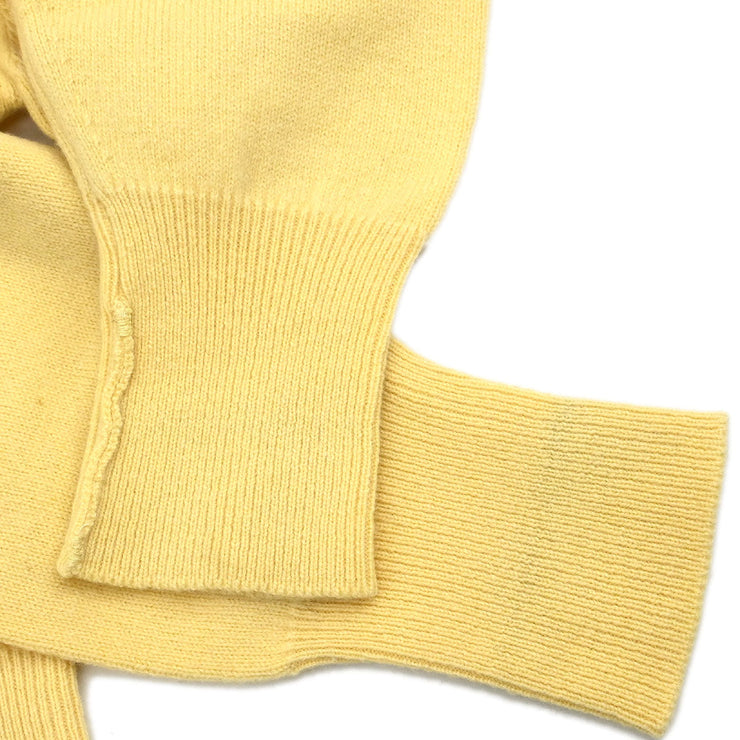 Burberrys Sweater Top Yellow M5 #40 187065