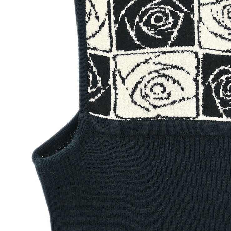 Chanel Sleeveless Tank Top Black 04P #38 187069
