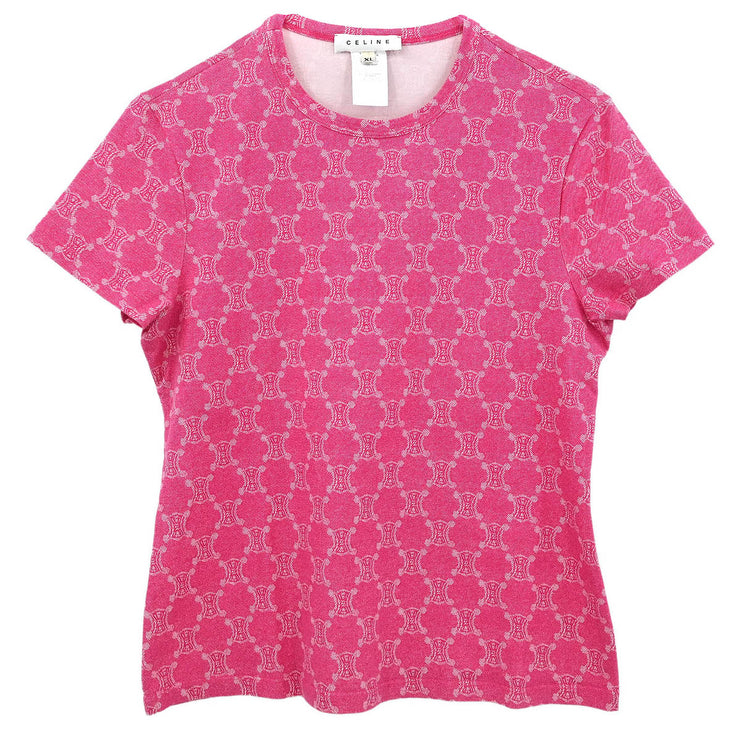 Celine Macadam T-shirt Pink 2 0358/6799 #XL 187079