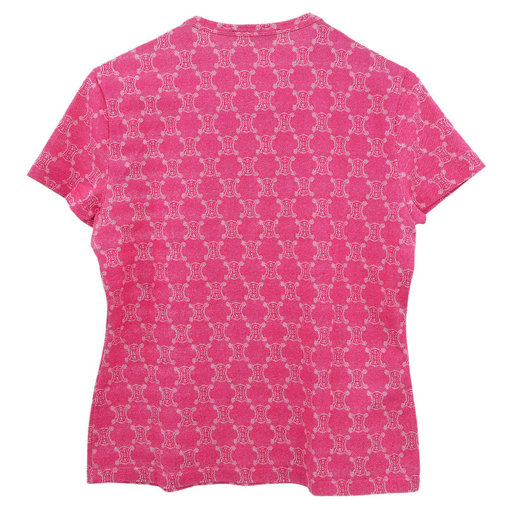 Celine Macadam T-shirt Pink 2 0358/6799 #XL 187079