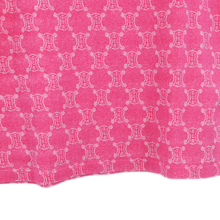 Celine Macadam T-shirt Pink 2 0358/6799 #XL 187079