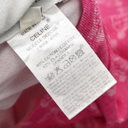 Celine Macadam T-shirt Pink 2 0358/6799 #XL 187079