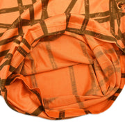 Hermes Long Sleeve T-shirt Top Orange #M 187080