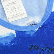 Chanel Surf Line Sleeveless Tank Top Blue 02S #40 187082