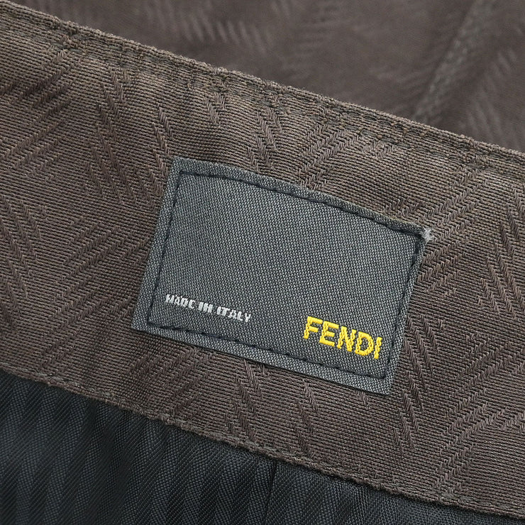 Fendi Zucca Skirt Brown 558234 #38 187088