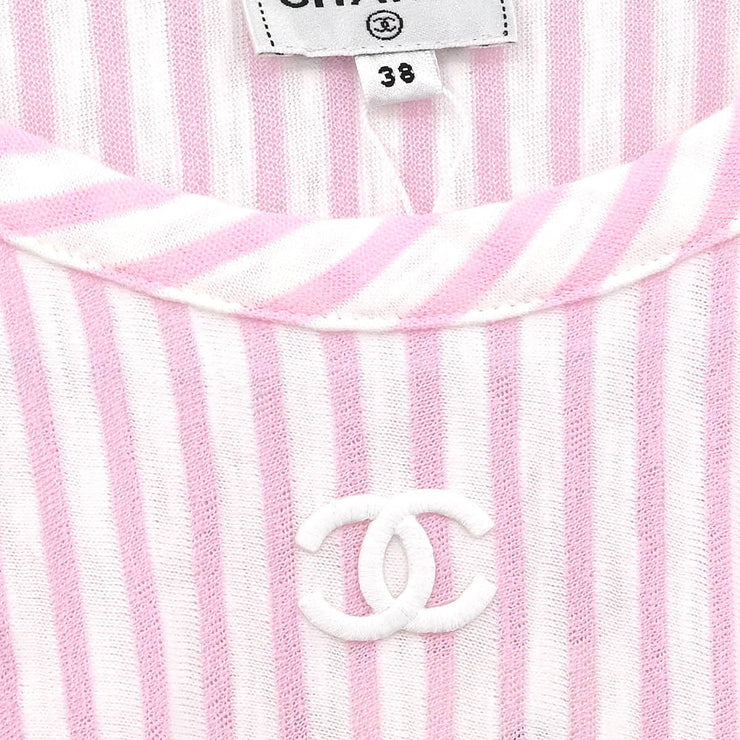 Chanel Short Sleeve Top Pink P60251V45745 #38 187092