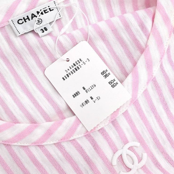 Chanel Short Sleeve Top Pink P60251V45745 #38 187092